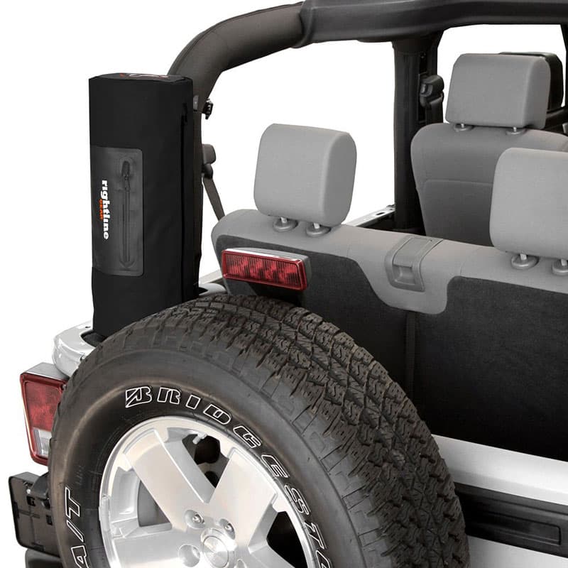 [100J70-B] Rightline Gear Roll Bar Storage Bag (Black) - Jeep Wrangler ...